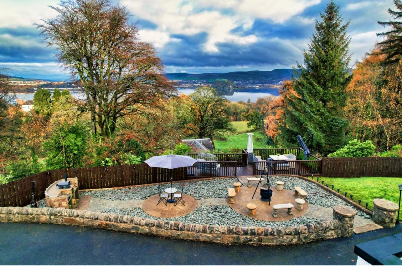 Gleddoch Coach House Villa Langbank Exteriör bild