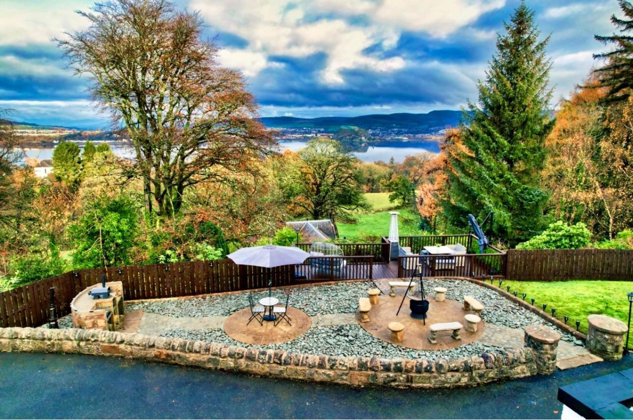 Gleddoch Coach House Villa Langbank Exteriör bild