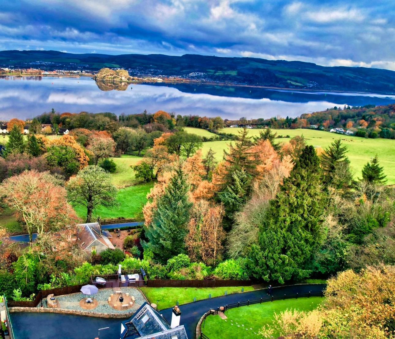 Gleddoch Coach House Villa Langbank Exteriör bild